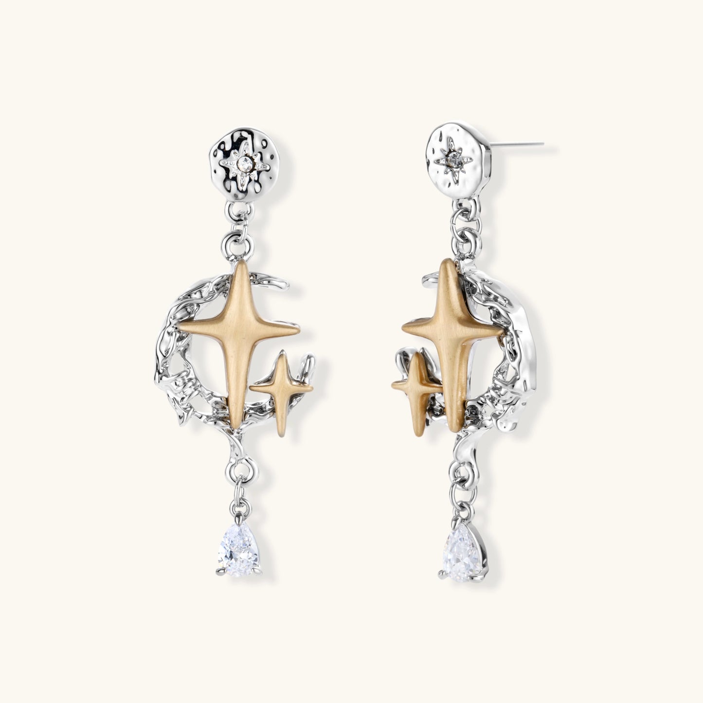 Celestial Star Drops by Mystic Haven Jewelry