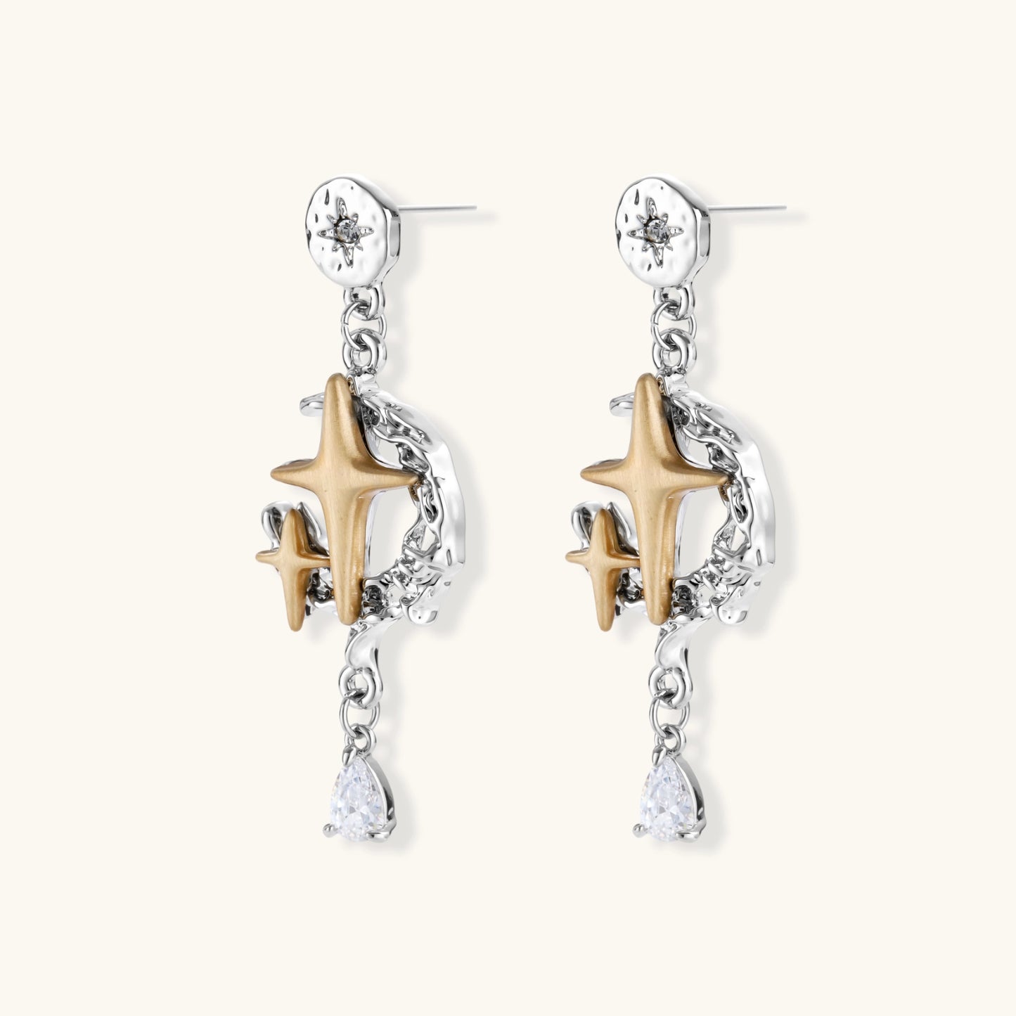 Celestial Star Drops by Mystic Haven Jewelry