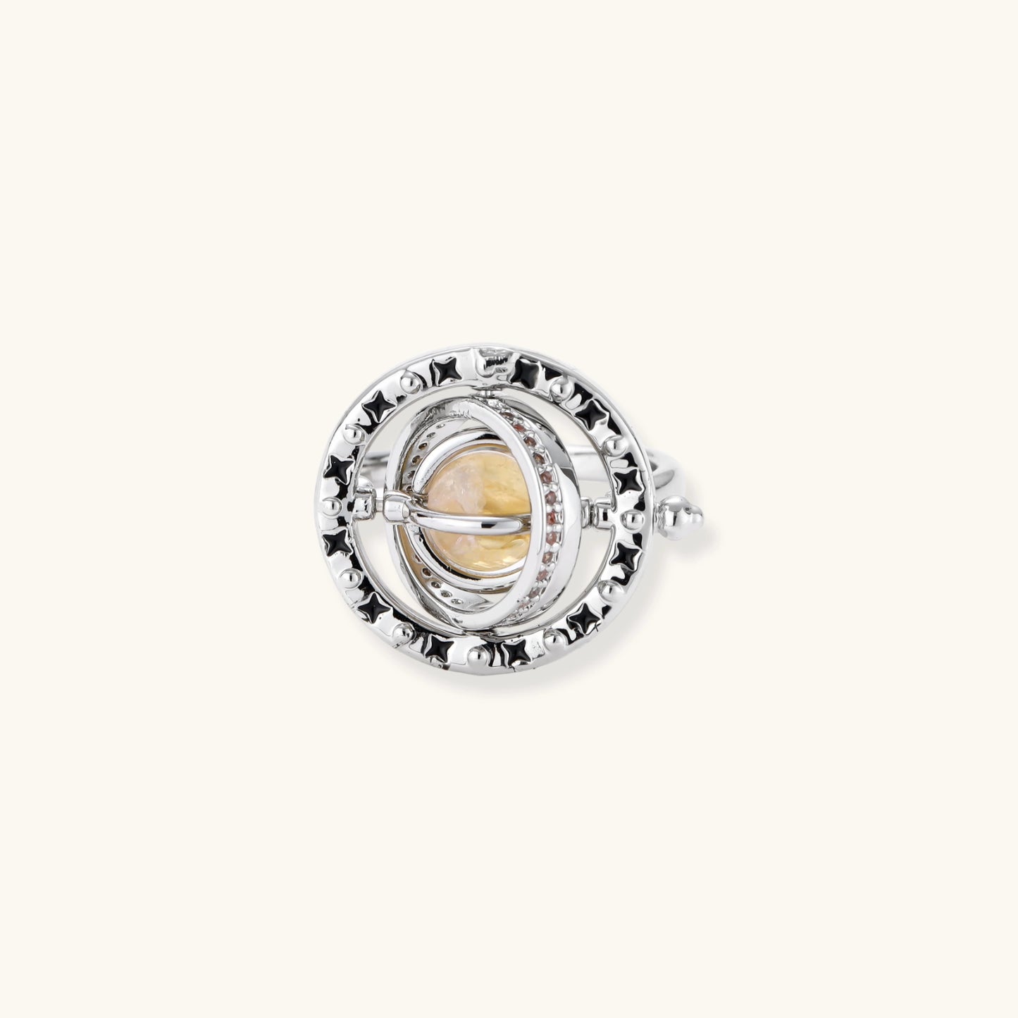 Cosmic Spinner Ring by Mystic Haven Jewelry