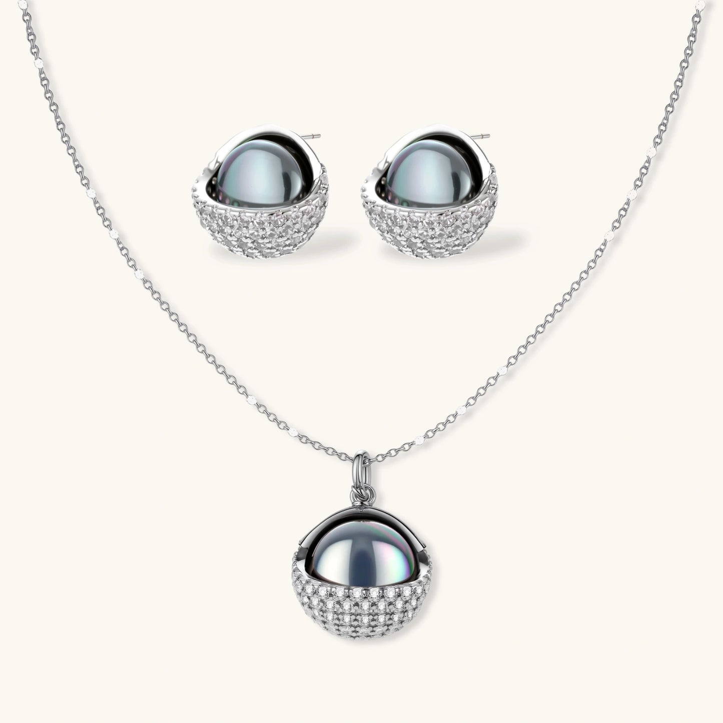 Cosmic Sphere Jewelry Set by Mystic Haven Jewelry